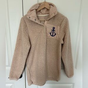Delta Gamma Tan Fleece Jacket